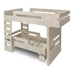 Lit Superposé F+ R Bed - Naturel -Enfant Fournitures Boutique new lit superpose rafa kids naturel blanc 2 1264x1234