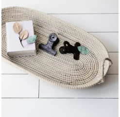 Panier à Langer Ovale Bébé En Osier Reva - Naturel -Enfant Fournitures Boutique oe bask oval reva olli ella 3 1264x1234