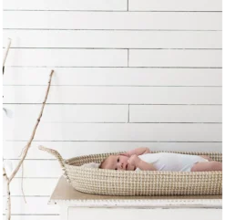 Matelas à Langer Ovale Bébé - Blanc -Enfant Fournitures Boutique oe cotton in olli ella 3 1264x1234