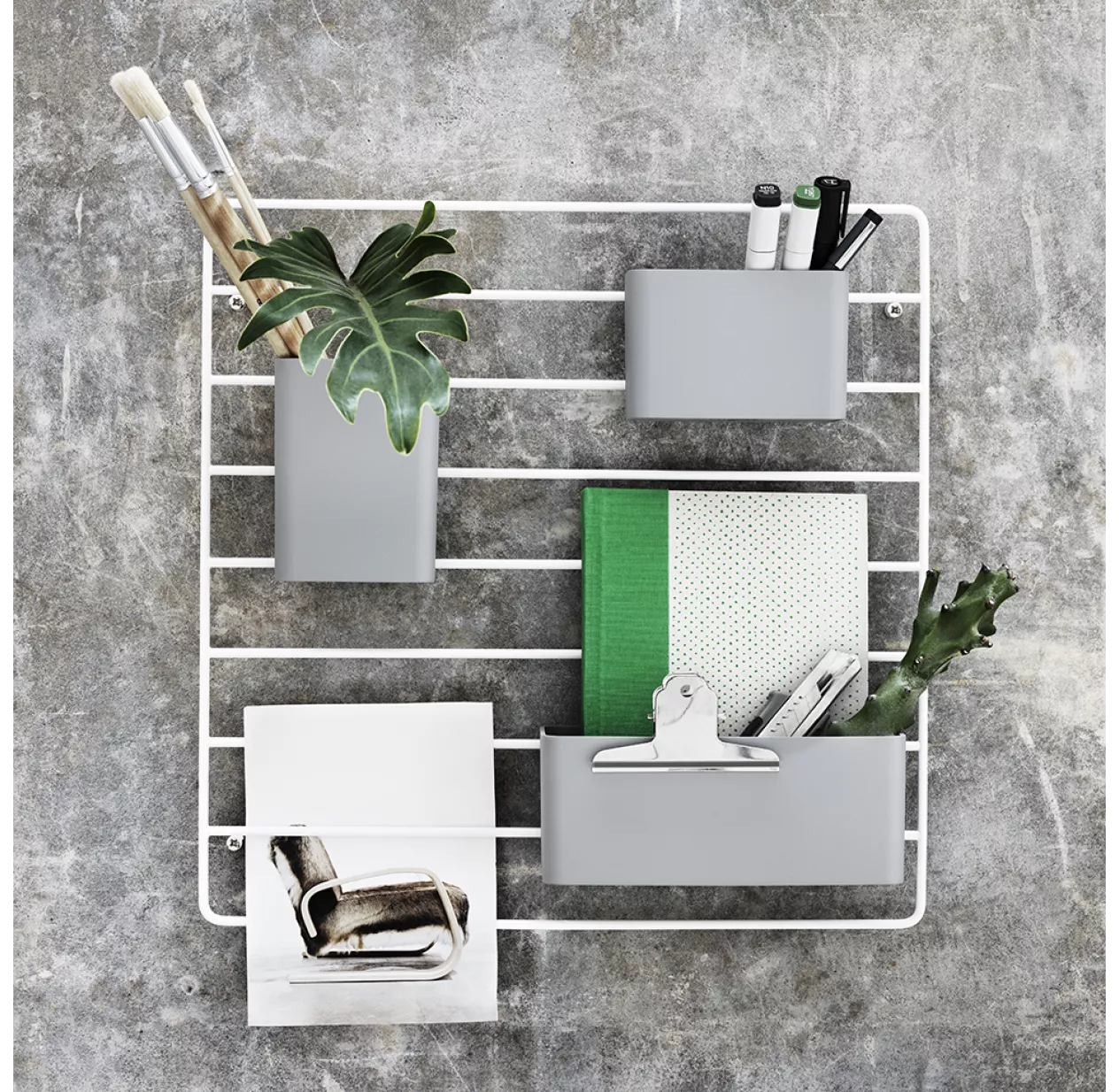 Pack 3 Petits Pots De Rangement - Gris 5 Pack 3 Petits Pots De Rangement - Gris – Image 3