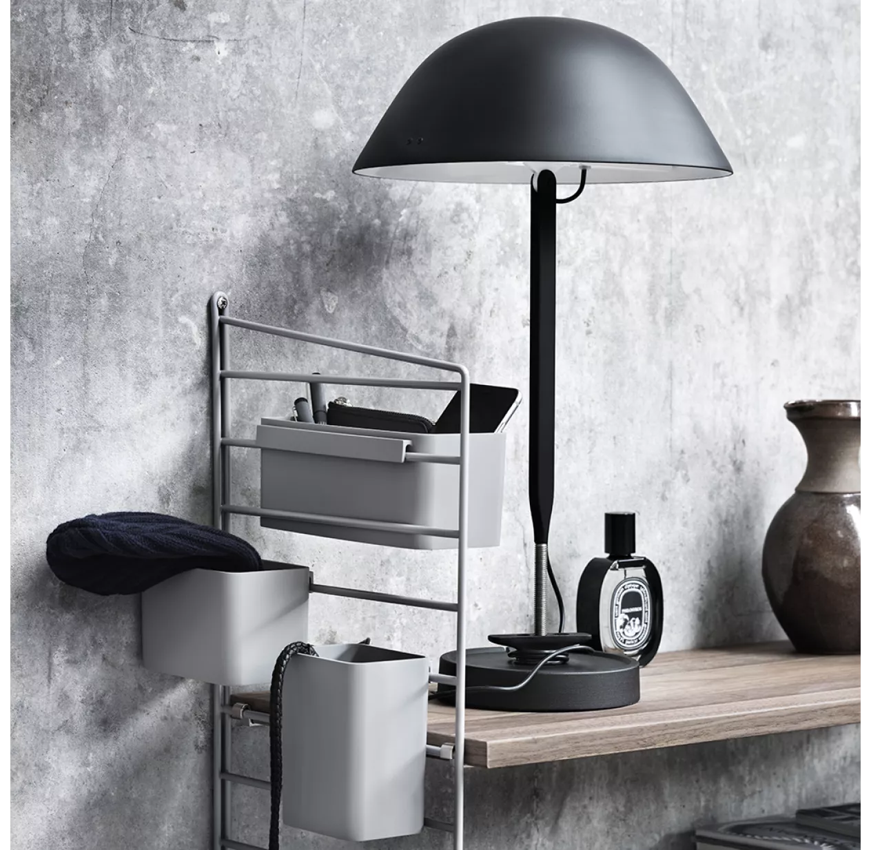 Pack 3 Petits Pots De Rangement - Gris 6 Pack 3 Petits Pots De Rangement - Gris – Image 4