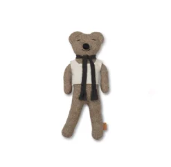 Ferm LIVING Doudou Ours Teddy Roy Laine Merinos -Enfant Fournitures Boutique ours laine merino roy ferm living 3 1264x1234