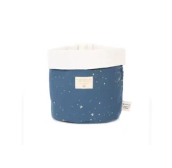 Panier De Rangement Panda Stella Elements - Bleu Marine