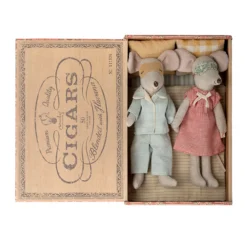 Maileg Souris Parents Dans Leur Boîte