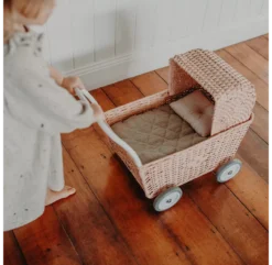 Parure De Lit Pour Landau Strolley - Vert Clair -Enfant Fournitures Boutique parure de lit poupee olli ella vert clair 4 1264x1234