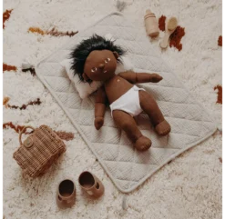 Parure De Lit Pour Landau Strolley - Vert Clair -Enfant Fournitures Boutique parure de lit poupee olli ella vert clair 6 1264x1234