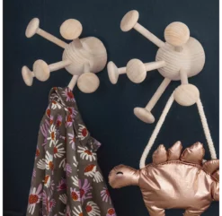 Nofred Patère Wall Bug - Frêne -Enfant Fournitures Boutique patere enfant wall bug frene nofred 5 1264x1234