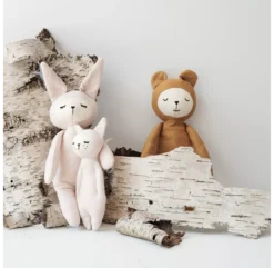 Doudou Lapin Buddy Bunny - Mauve Clair -Enfant Fournitures Boutique peluche lapin buddy bunny rose poudre fabelab 5 1264x1234