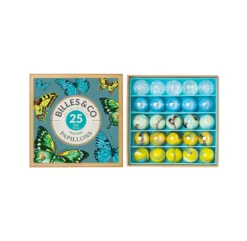 Petit Coffret De 25 Billes - Papillons