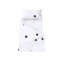 Petite Parure De Lit Ladybird Landau Toy Pram - Blanc/Noir