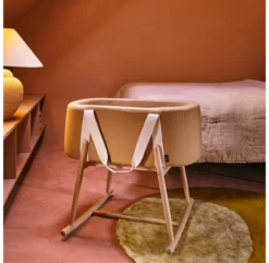 Support De Couffin à Bascule Kuko - Hêtre -Enfant Fournitures Boutique pied de couffin support a bascule bois charlie crane 7 1264x1234