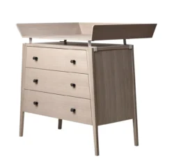 Leander Plan à Langer Pour Commode Linea - Chêne -Enfant Fournitures Boutique plan a langer chene linea leander 4 1264x1234