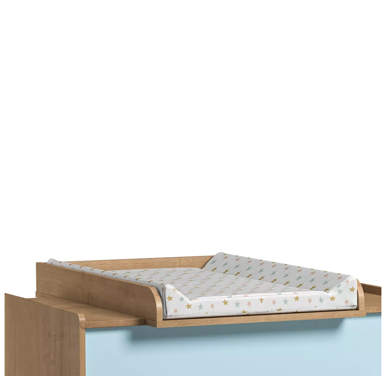 VOX Plan à Langer Pour Commode Vintage - Chêne 5 VOX Plan à Langer Pour Commode Vintage - Chêne – Image 3