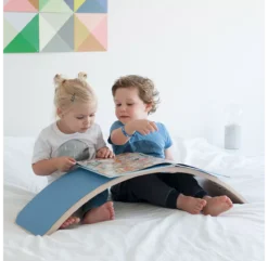 Planche D'équilibre - Bleu Ciel -Enfant Fournitures Boutique planche equilibre original wobbel bleu ciel 12 1264x1234