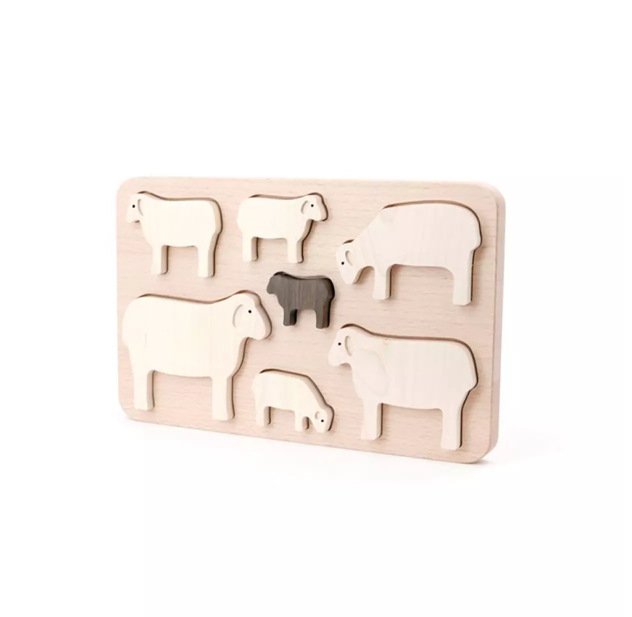 Puzzle à Formes Moutons En Bois 7 Puzzle à Formes Moutons En Bois – Image 5