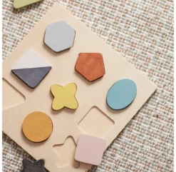 Kid's Concept Puzzle Géo 7 Kid's Concept Puzzle Géo -Enfant Fournitures Boutique puzzle bois geo kids concept 3 1264x1234