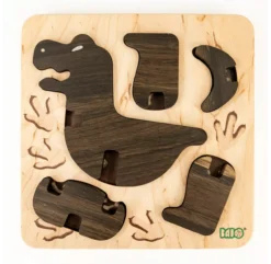 Puzzle T-Rex à Assembler - Chêne Foncé 10 Puzzle T-Rex à Assembler - Chêne Foncé -Enfant Fournitures Boutique puzzle dinosaure trex a assembler bois sombre bajo 3 1264x1234