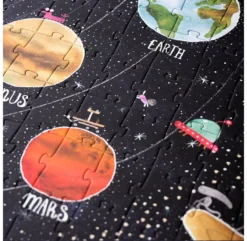 Puzzle Phospho Discover The Planets 13 Puzzle Phospho Discover The Planets -Enfant Fournitures Boutique puzzle discover the planet phosphorescent londji 6 1264x1234