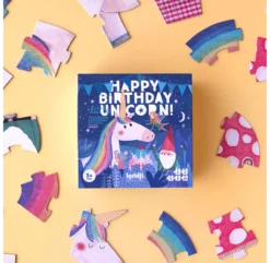 Puzzle Happy Birthday Unicorn -Enfant Fournitures Boutique puzzle happy birthday unicorn londji 8 1264x1234