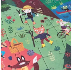 Puzzle Réversible Let's Go To The Mountain -Enfant Fournitures Boutique puzzle lets go to the mountain londji 5 1264x1234