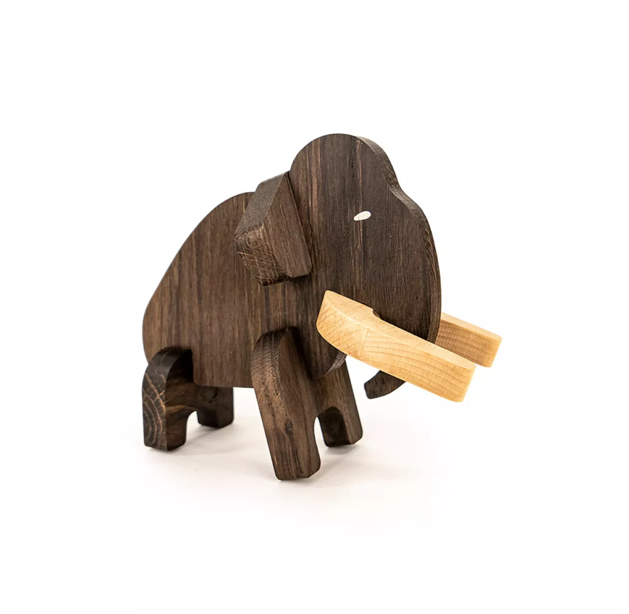 Puzzle Mamouth à Assembler - Chêne Foncé 4 Puzzle Mamouth à Assembler - Chêne Foncé – Image 2