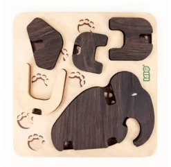 Puzzle Mamouth à Assembler - Chêne Foncé 13 Puzzle Mamouth à Assembler - Chêne Foncé -Enfant Fournitures Boutique puzzle mamouth a assembler bois sombre bajo 5 1264x1234