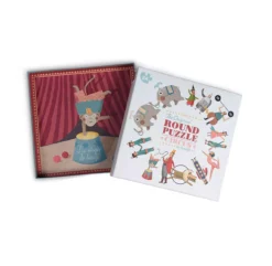 Puzzle Rond Cirque -Enfant Fournitures Boutique puzzle rond circus londji 3 1264x1234