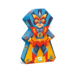 Djeco Puzzle Silhouette Laser Boy - 36 Pièces