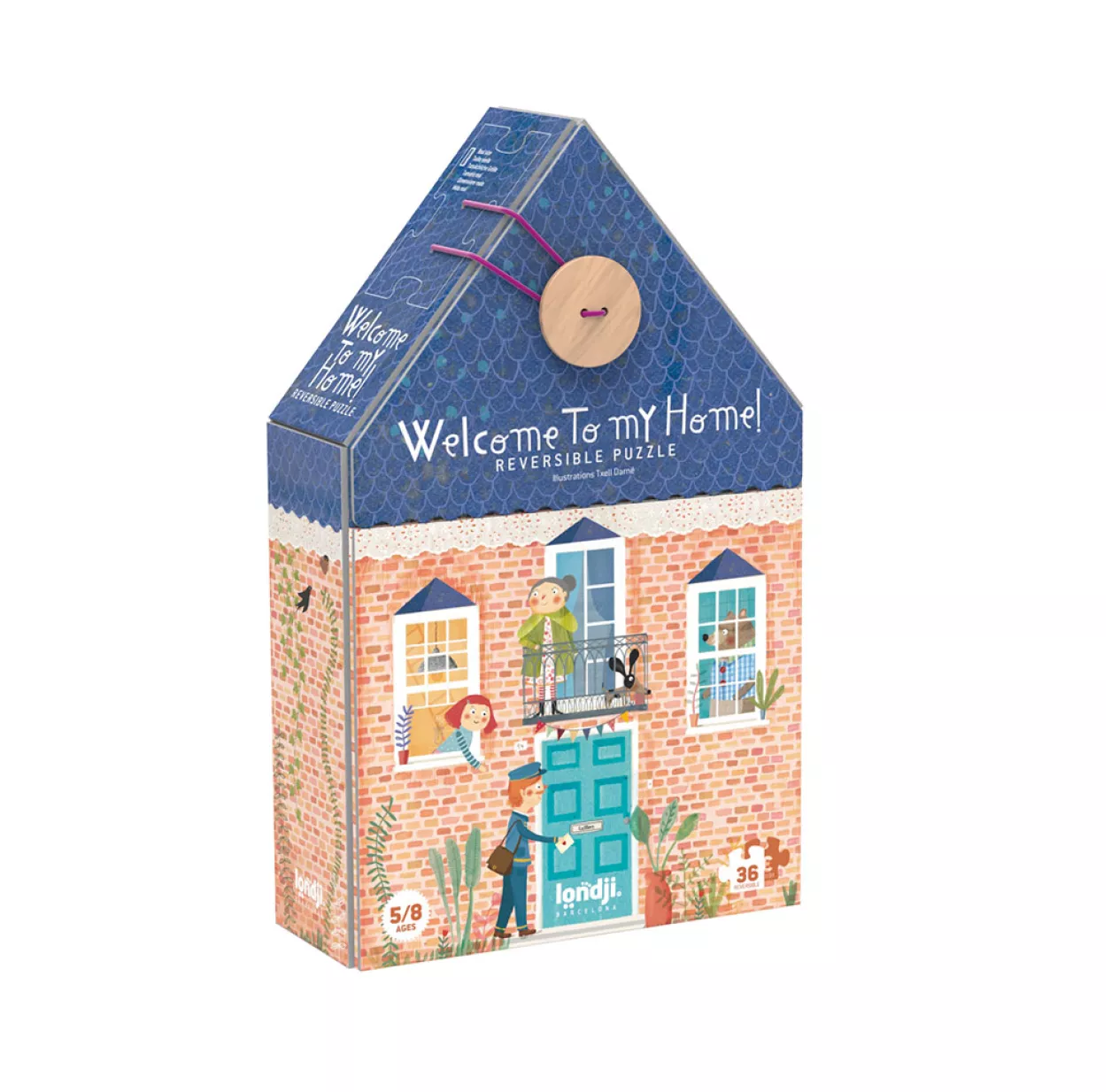 Puzzle Réversible Welcome To My Home 3 Puzzle Réversible Welcome To My Home