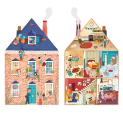 Puzzle Réversible Welcome To My Home 10 Puzzle Réversible Welcome To My Home -Enfant Fournitures Boutique puzzle welcome to my home londji 3 1264x1234
