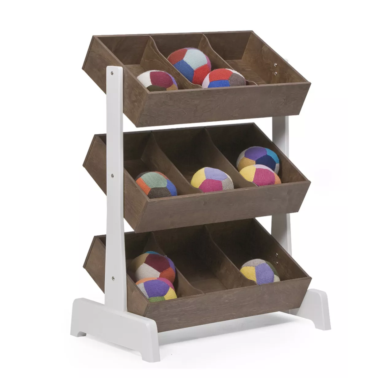 Toy Store Coffre à Jouets - Blanc/Noyer 3 Toy Store Coffre à Jouets - Blanc/Noyer