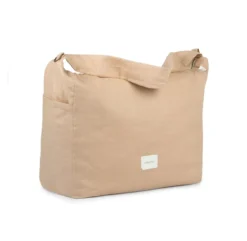 Sac à Langer Pour Poussette Lin Français - Sand 23 Sac à Langer Pour Poussette Lin Français - Sand -Enfant Fournitures Boutique sac a langer lin francais nobodinoz sable 10 1264x1234