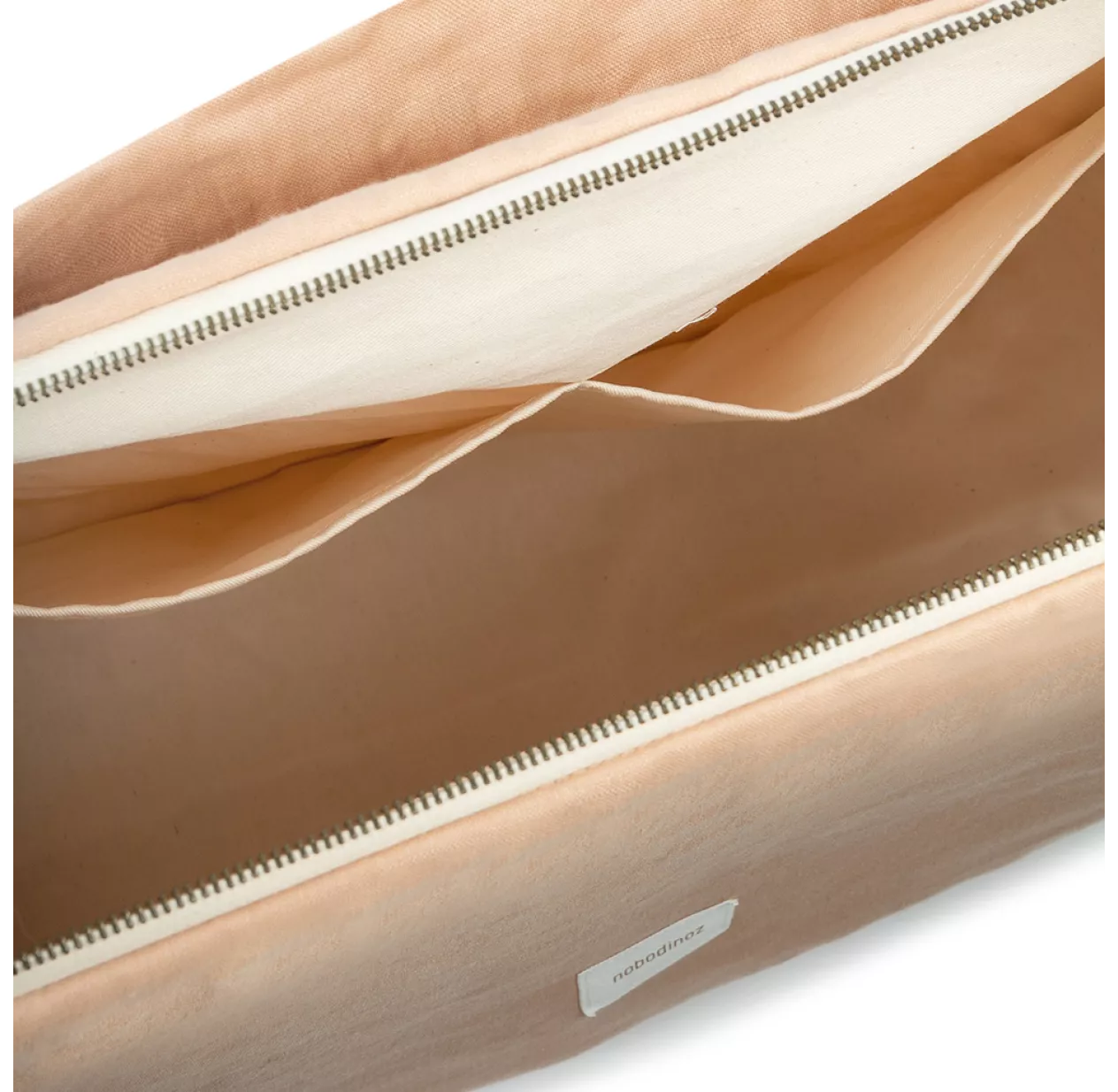 Sac à Langer Pour Poussette Lin Français - Sand 7 Sac à Langer Pour Poussette Lin Français - Sand – Image 5