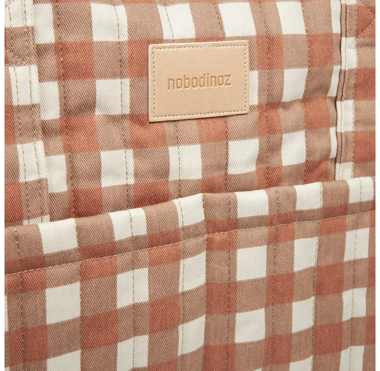 Sac à Langer Pour Poussette Hyde Park - Carreaux Terracotta 4 Sac à Langer Pour Poussette Hyde Park - Carreaux Terracotta – Image 2