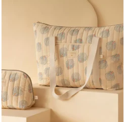 Sac De Maternité Paris Gatsby - Crème -Enfant Fournitures Boutique sac de maternite paris gatsby creme nobodinoz 4 1264x1234