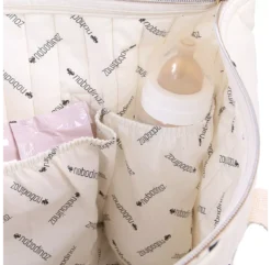 Sac De Maternité Paris Gold Stella Elements - Ecru -Enfant Fournitures Boutique sac de maternite paris gold stella ecru elements nobodinoz 3 1264x1234