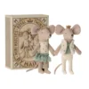 Maileg Petite Soeur Et Petit Frère Royaux Dans Leur Boîte