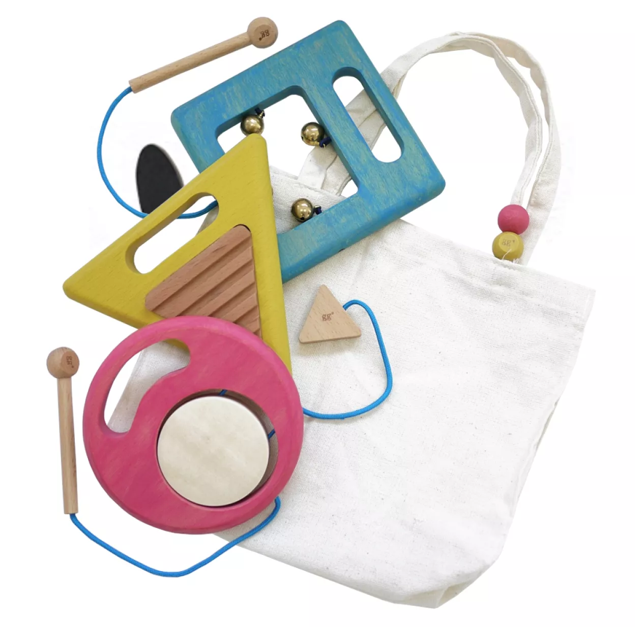 Kiko Set De Percussions Gakki - Multicolore 4 Kiko Set De Percussions Gakki - Multicolore – Image 2