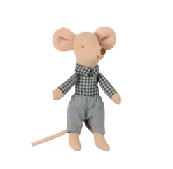 Maileg Souris Petit Frère Dans Sa Boîte -Enfant Fournitures Boutique souris petit frere dans sa boite vichy maileg 4 1264x1234