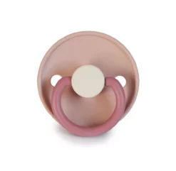 Sucette Colorblock - Peony -Enfant Fournitures Boutique sucette colorblock frigg peony 3 1264x1234