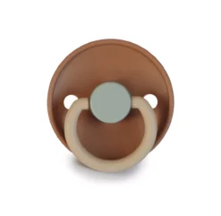 Sucette Colorblock - Safari -Enfant Fournitures Boutique sucette colorblock frigg safari 3 1264x1234