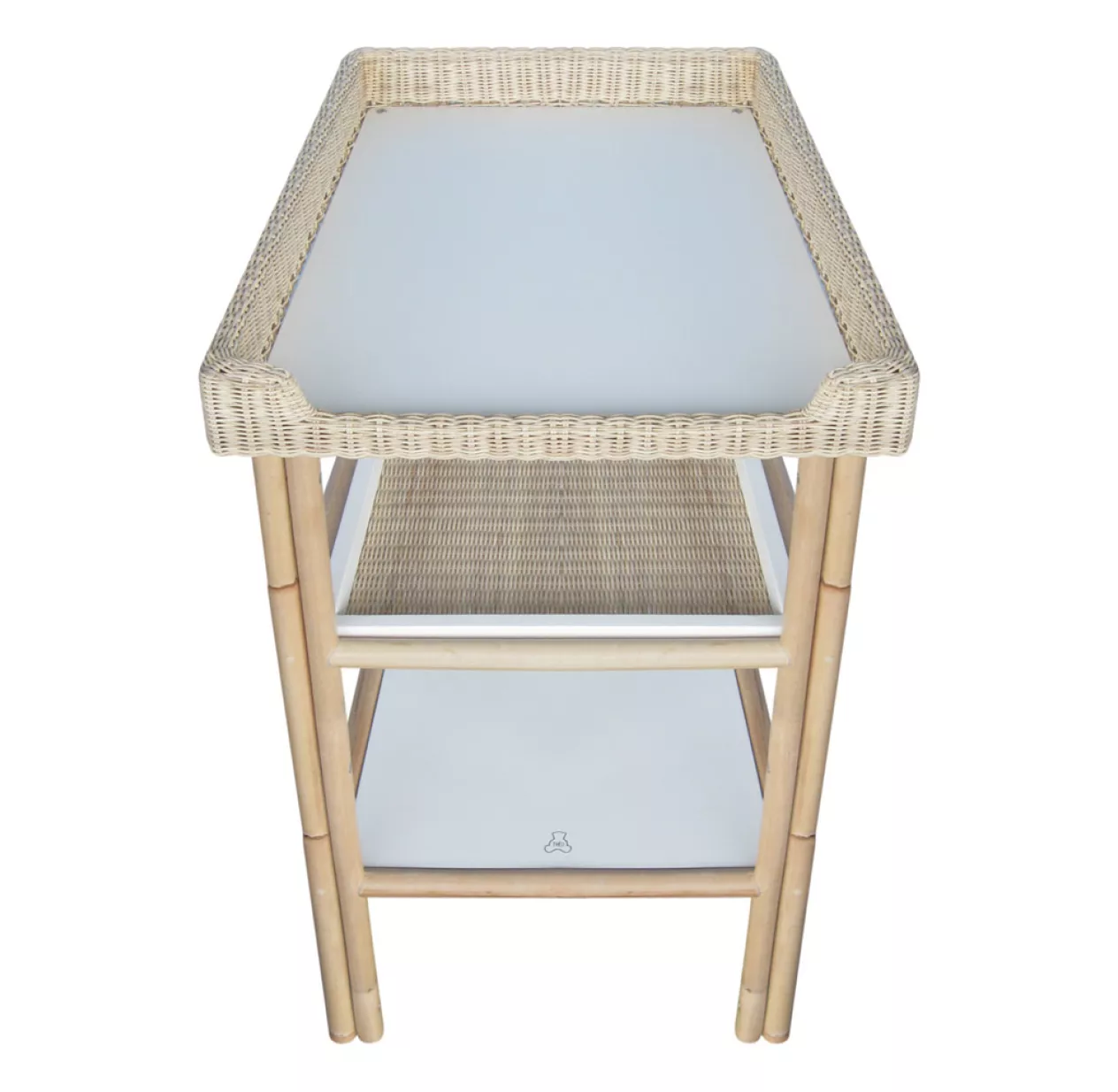 Table à Langer En Rotin Océania - Blanc 8 Table à Langer En Rotin Océania - Blanc – Image 6