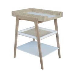 Table à Langer En Osier Marélia - Blanc