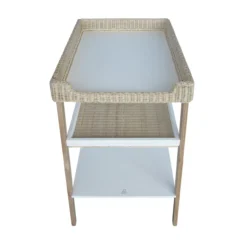Table à Langer En Osier Marélia - Blanc -Enfant Fournitures Boutique table a langer osier marelia blanc theo 5 1264x1234