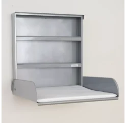 Table à Langer Murale Fifi ByBO Design - Gris -Enfant Fournitures Boutique table ou langer fifigrise 2 1264x1234