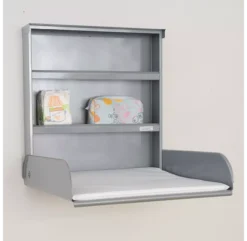 Table à Langer Murale Fifi ByBO Design - Gris -Enfant Fournitures Boutique table ou langer fifigrise 3 1264x1234