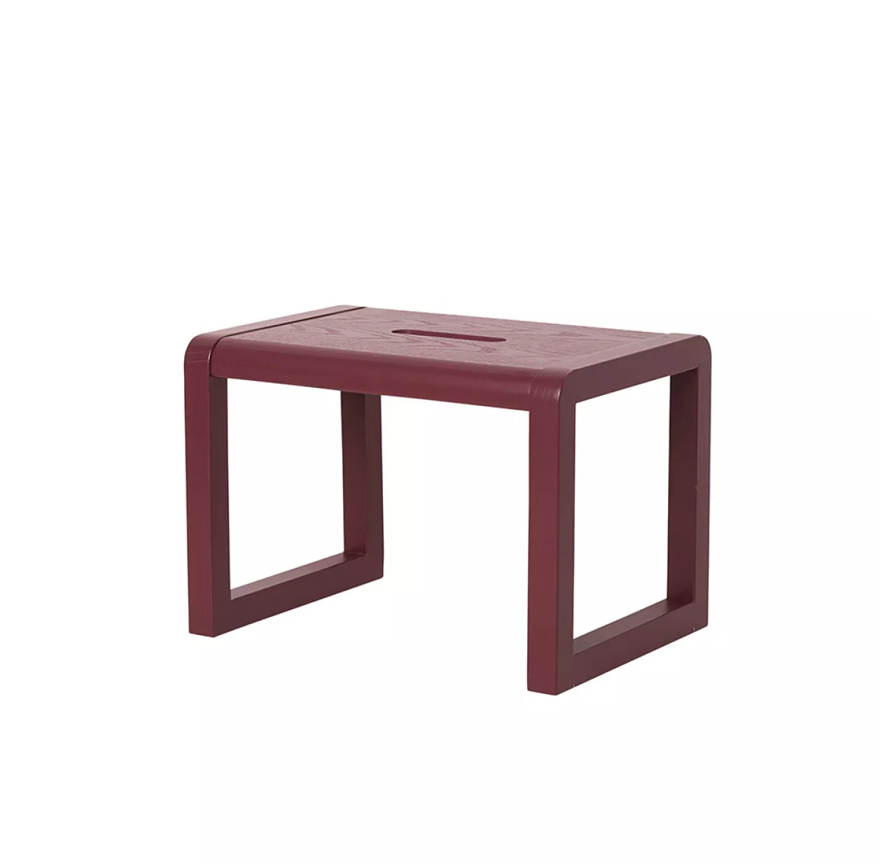 Ferm LIVING Tabouret Little Architect - Bordeaux 3 Ferm LIVING Tabouret Little Architect - Bordeaux
