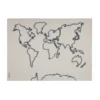 Lorena Canals Tapis Mural Carte Du Monde -Enfant Fournitures Boutique tapis mural carte du monde lorena canals 1 1264x1234