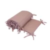 Tour De Lit En Gaze De Coton - Vieux Rose -Enfant Fournitures Boutique tour de lit gaze de coton bio numero 74 vieux rose 1 1264x1234