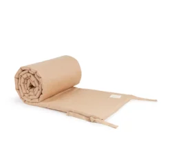 Tour De Lit Lin Français - Sand -Enfant Fournitures Boutique tour de lit lin francais sable nobodinoz 1 1264x1234